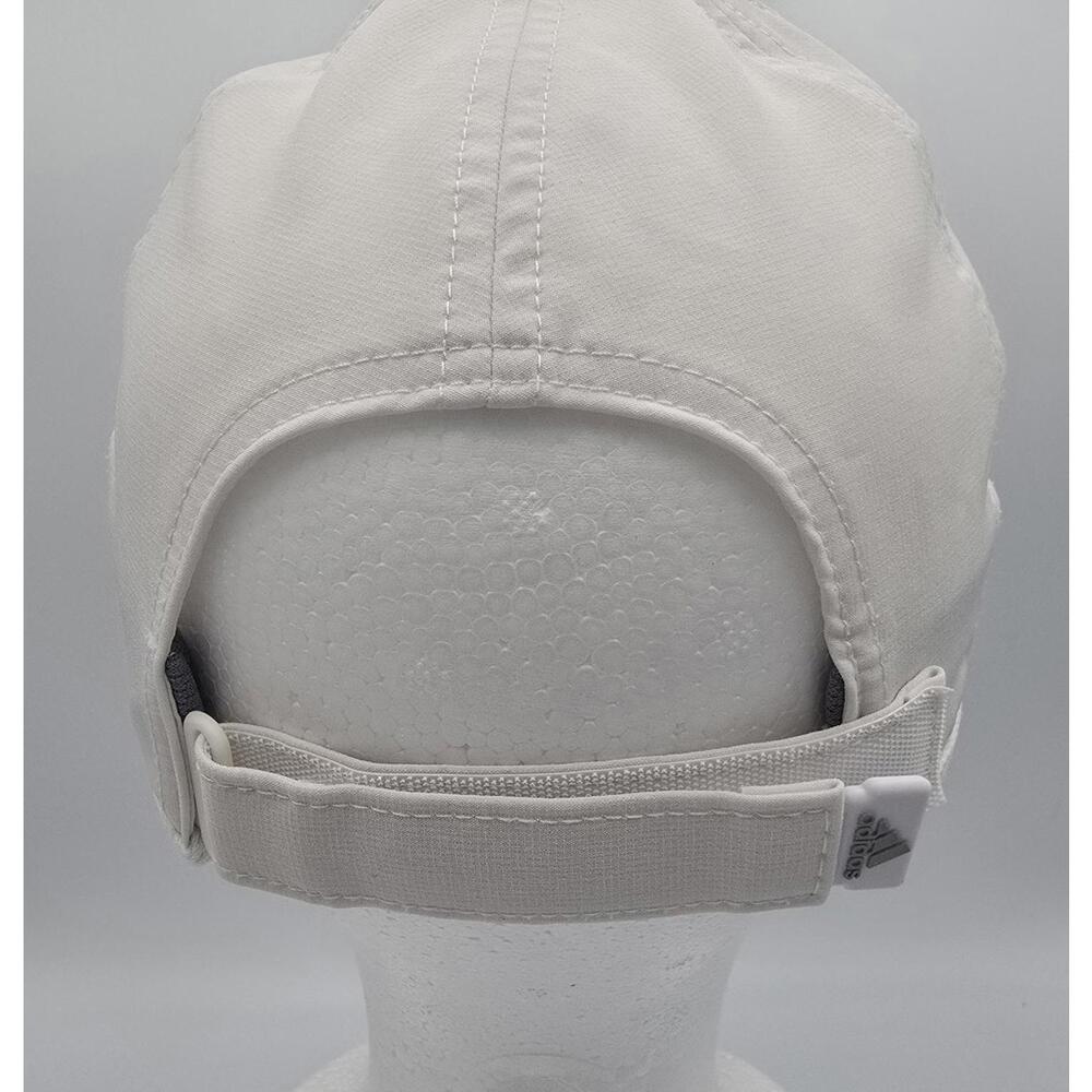 Adidas White Performance Baseball Cap Adjustable … - image 5